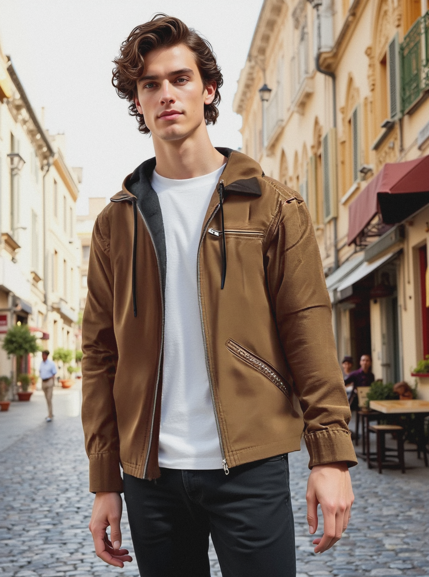Men's Winter Bomber Jacket | Warm and Windproof