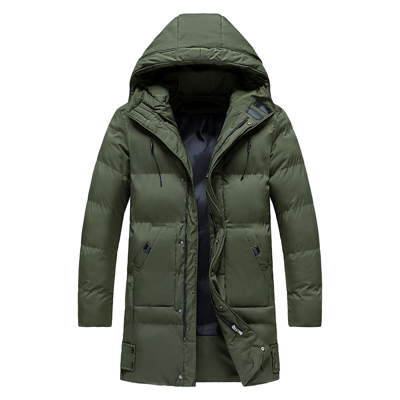 Men's Parka Jacket | Long Waterproof Quilted Insulated