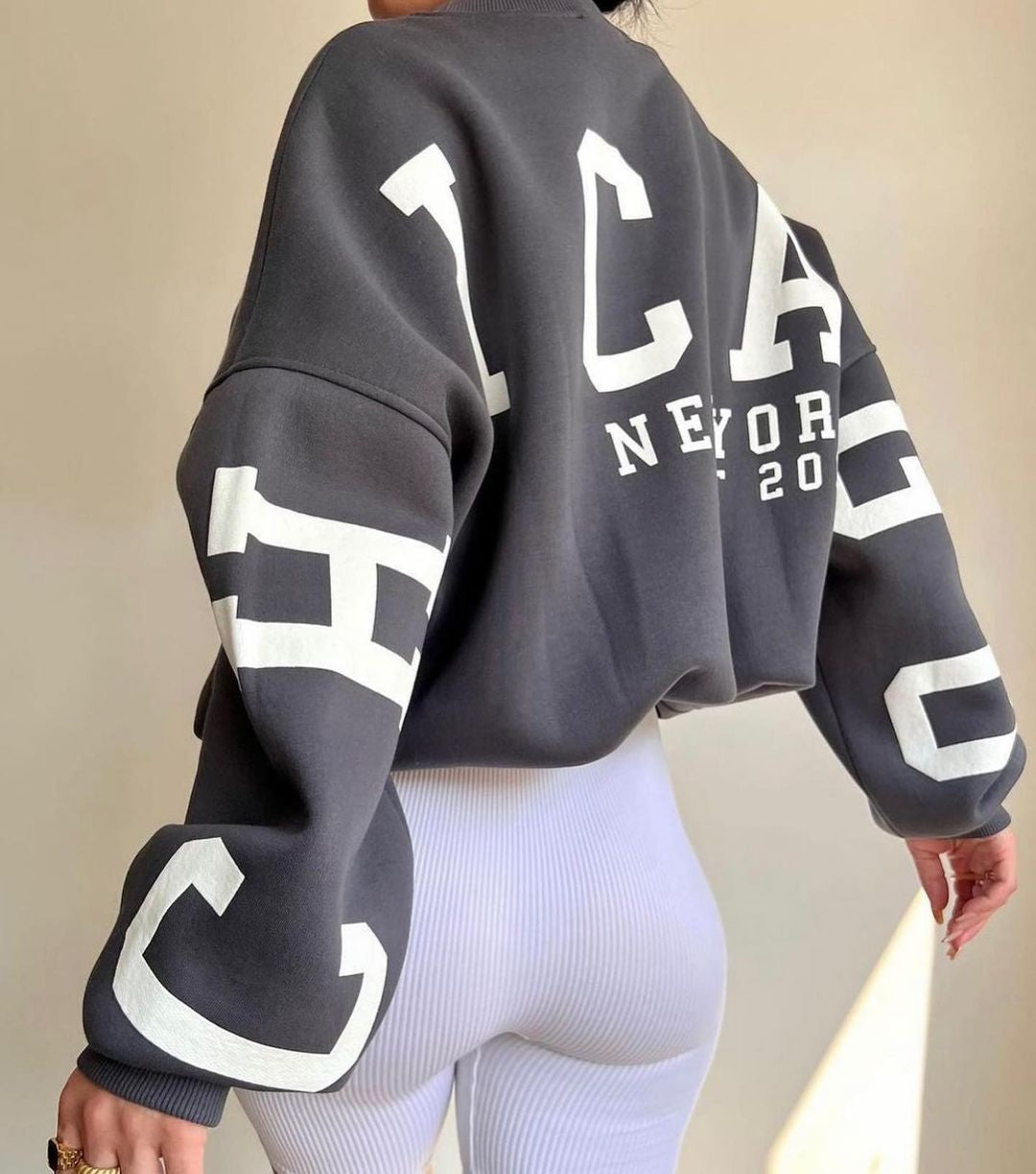 Women's Sweater | Loose Fit Long Sleeve Pullover for Everyday Wear