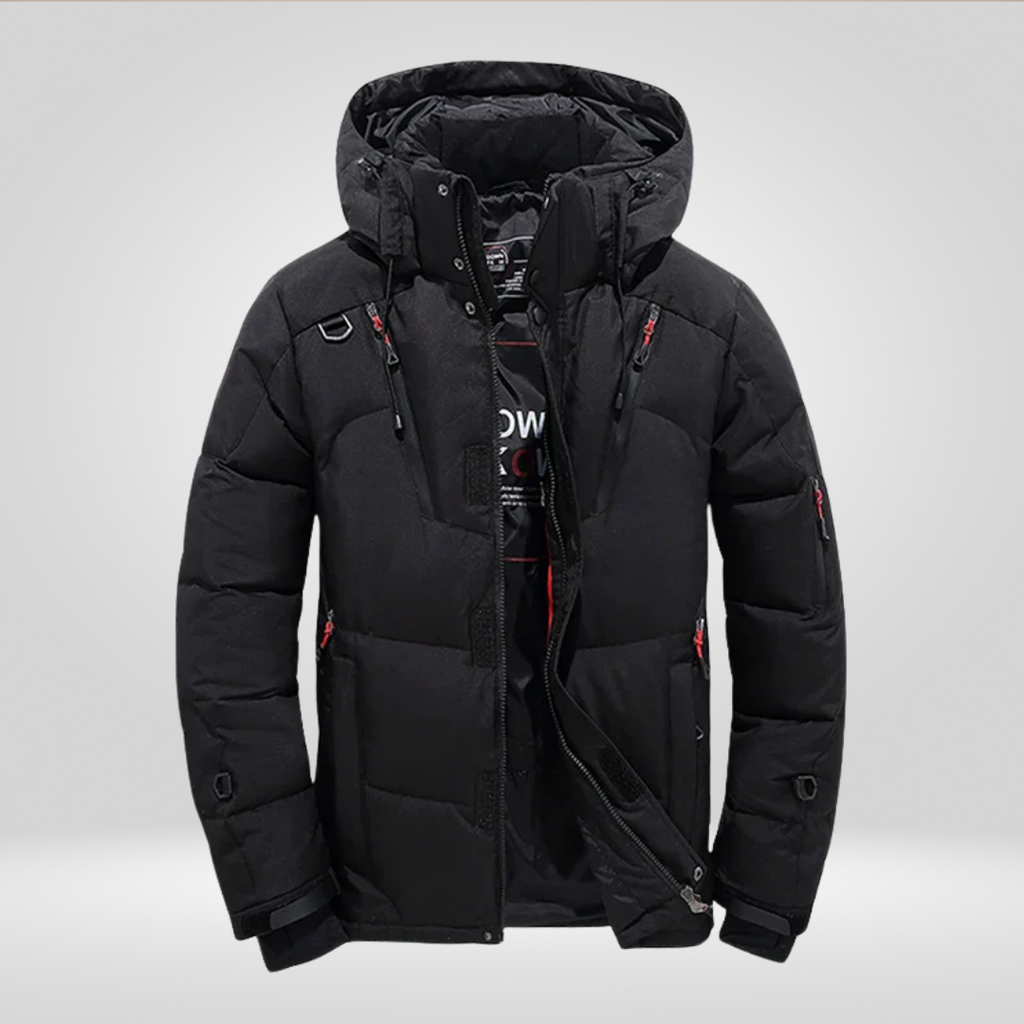 Waterproof Windproof Loose Fit Down Jacket for Men | Winter Wear