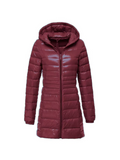 Quilted Hooded Long Coat for Women | Cold Weather Outerwear