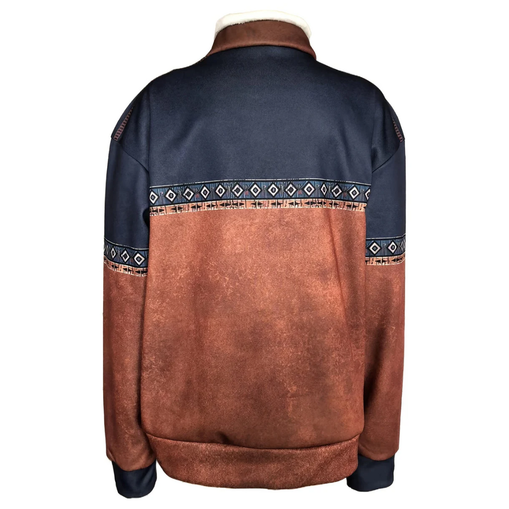 Men's Zip Sweater | Warm with Long Sleeves