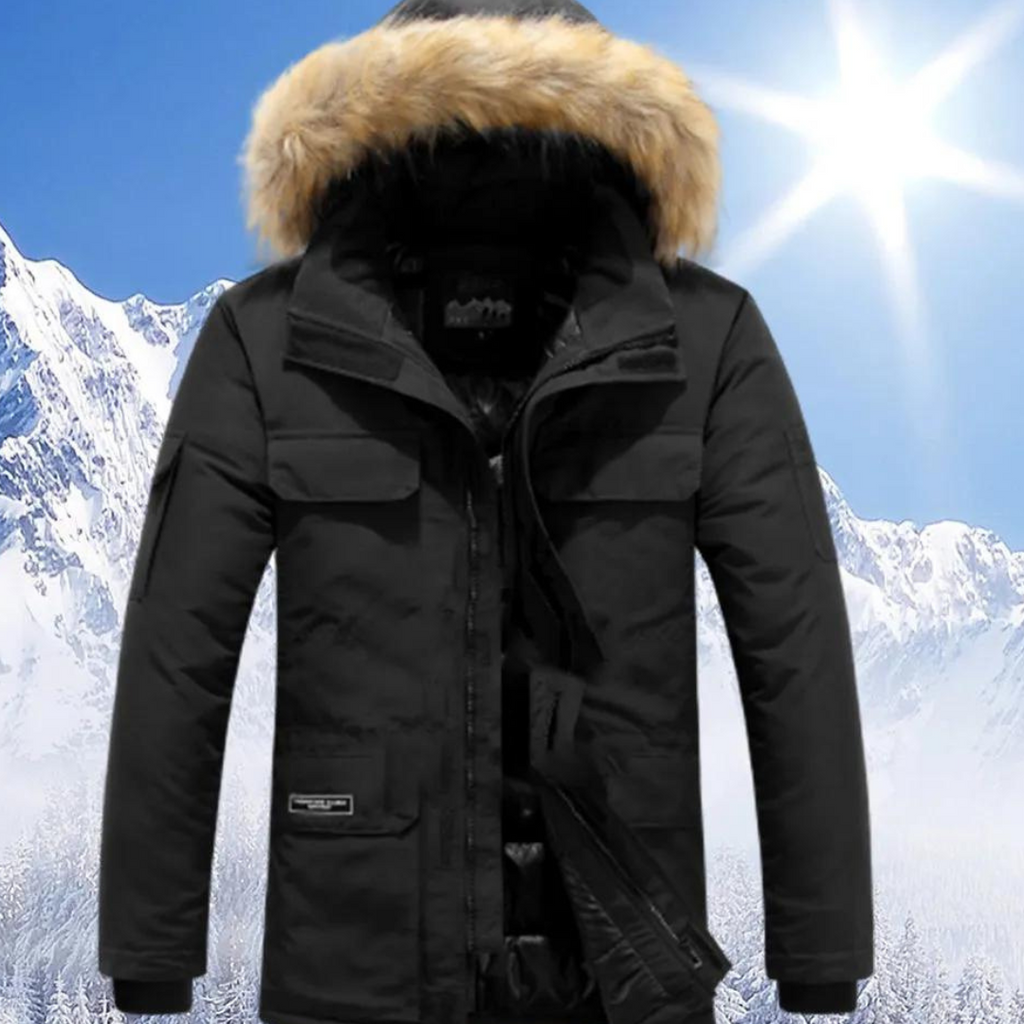 Men's Winter Parka Jacket | Warm with Hood