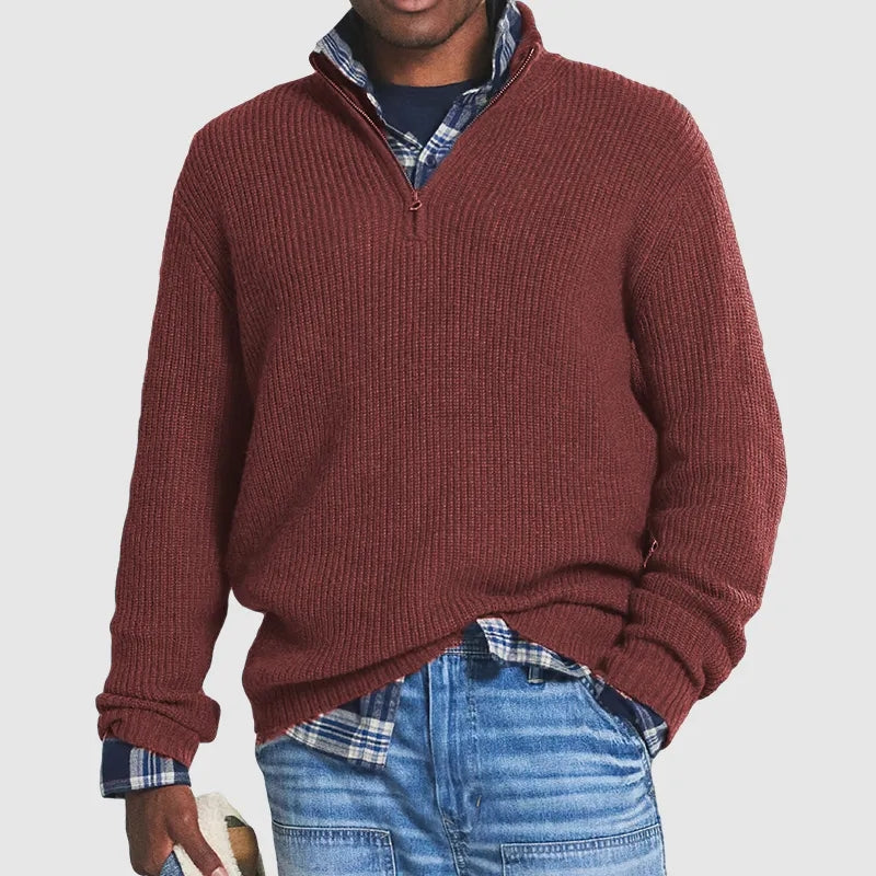 Warm Men's Sweater | Long Sleeve, Winter Casual Sweater