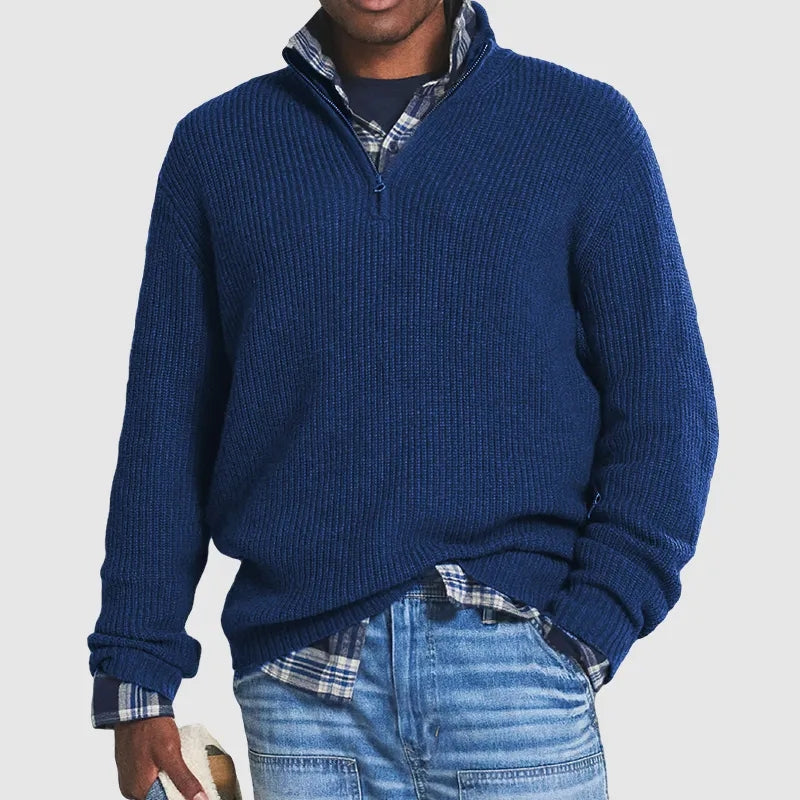 Warm Men's Sweater | Long Sleeve, Winter Casual Sweater