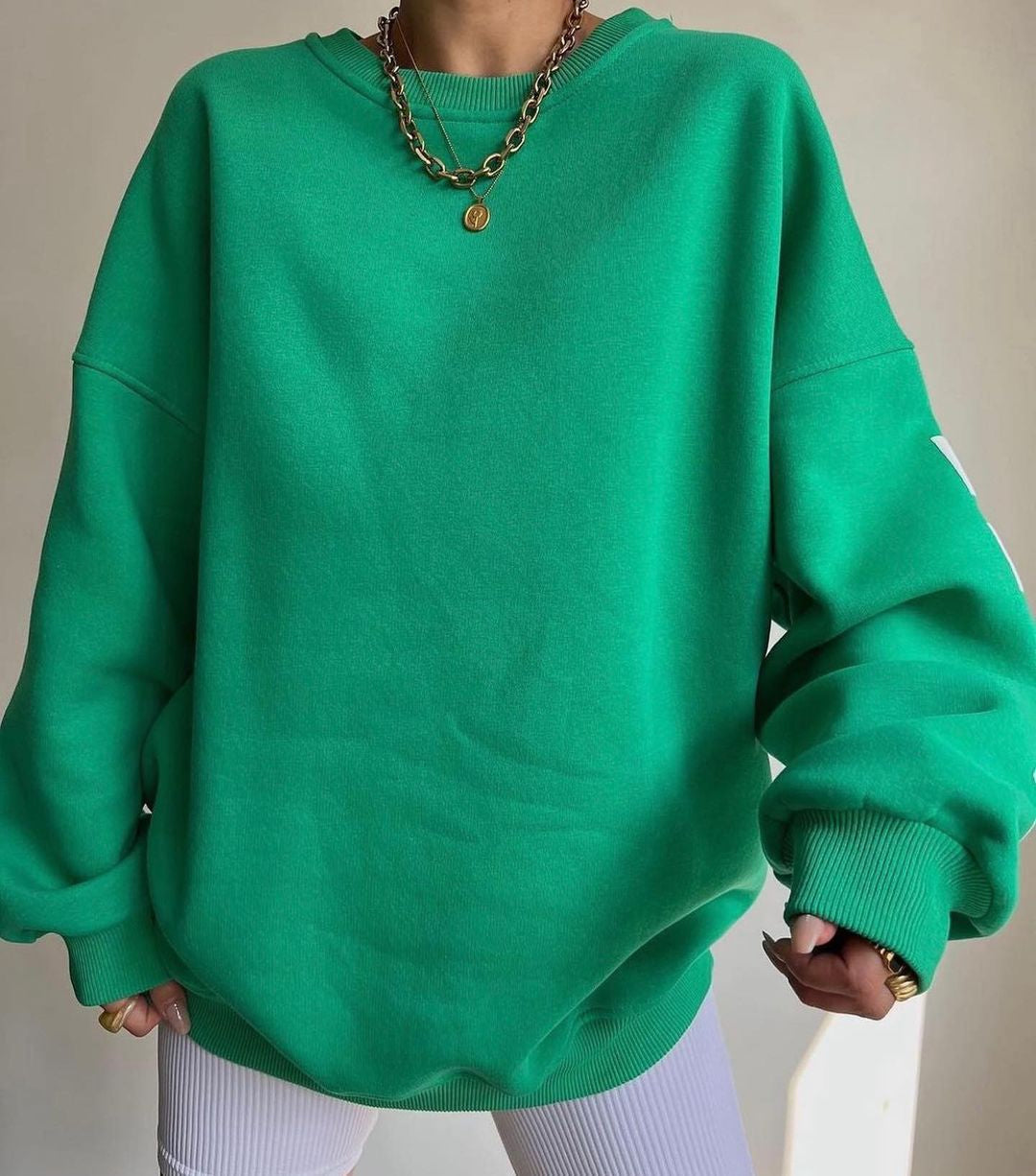 Women's Sweater | Loose Fit Long Sleeve Pullover for Everyday Wear