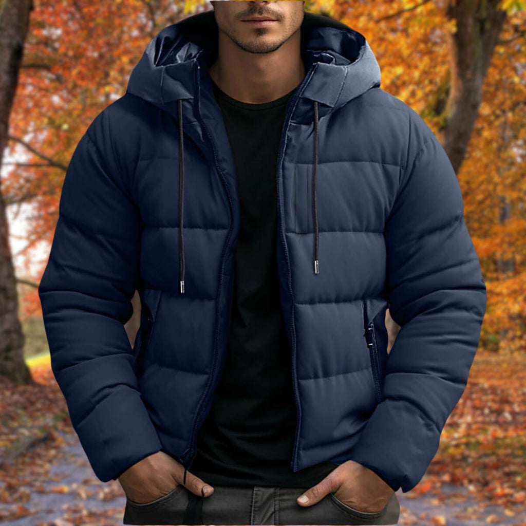 Men's Winter Jacket | Waterproof Insulated with Adjustable Hood