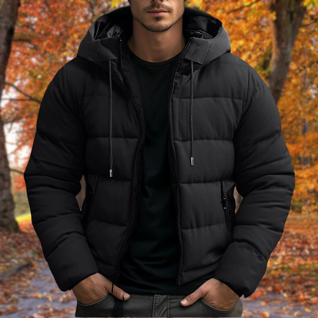 Men's Winter Jacket | Waterproof Insulated with Adjustable Hood