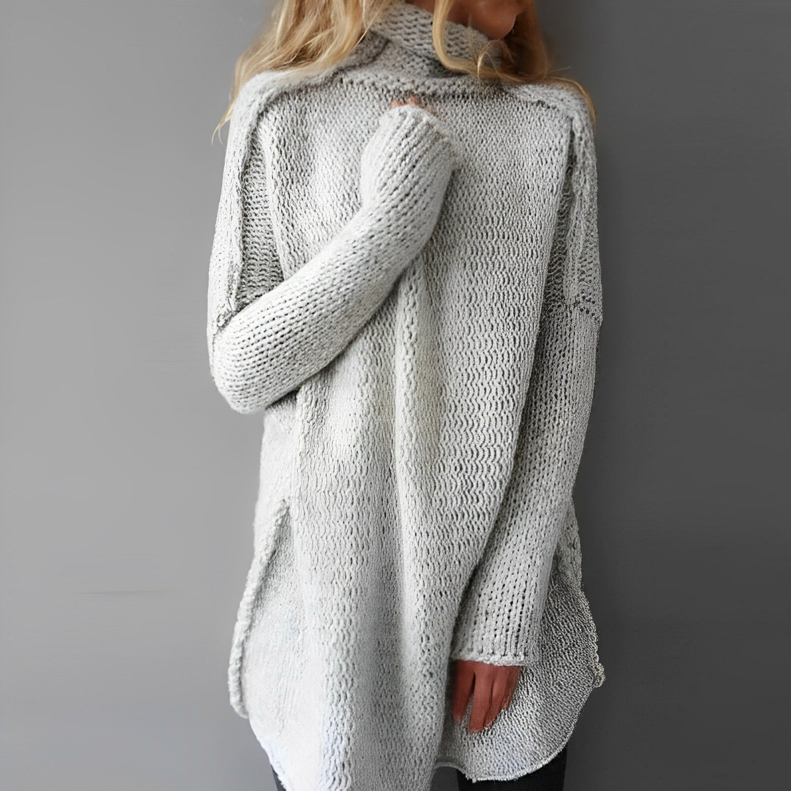 Women's Long Sweater | Loose Fit Style