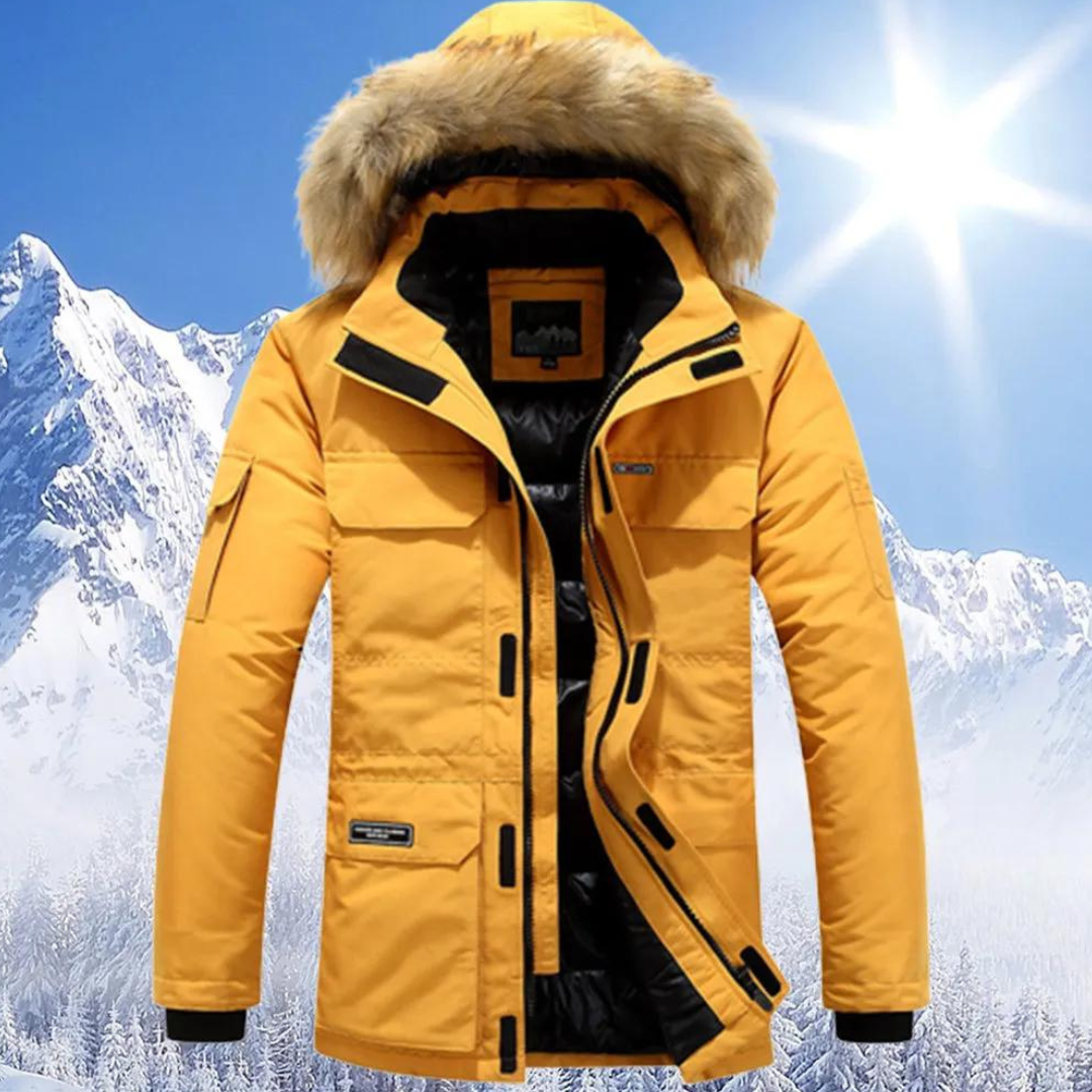 Men's Winter Parka Jacket | Warm with Hood