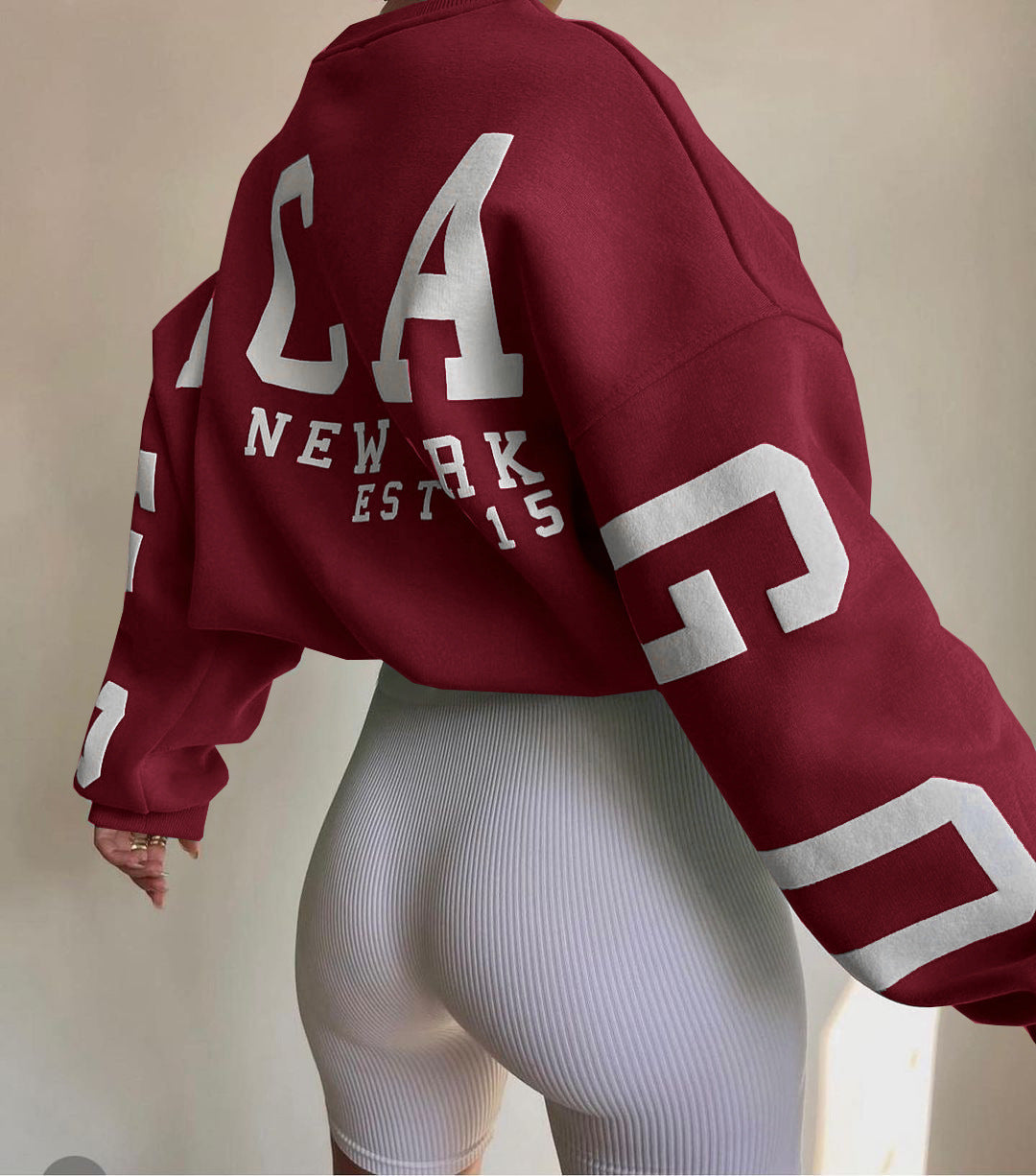 Oversized Long Sleeve Pullover Sweater for Women | Everyday Wear