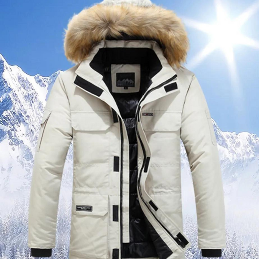 Men's Winter Parka Jacket | Warm with Hood