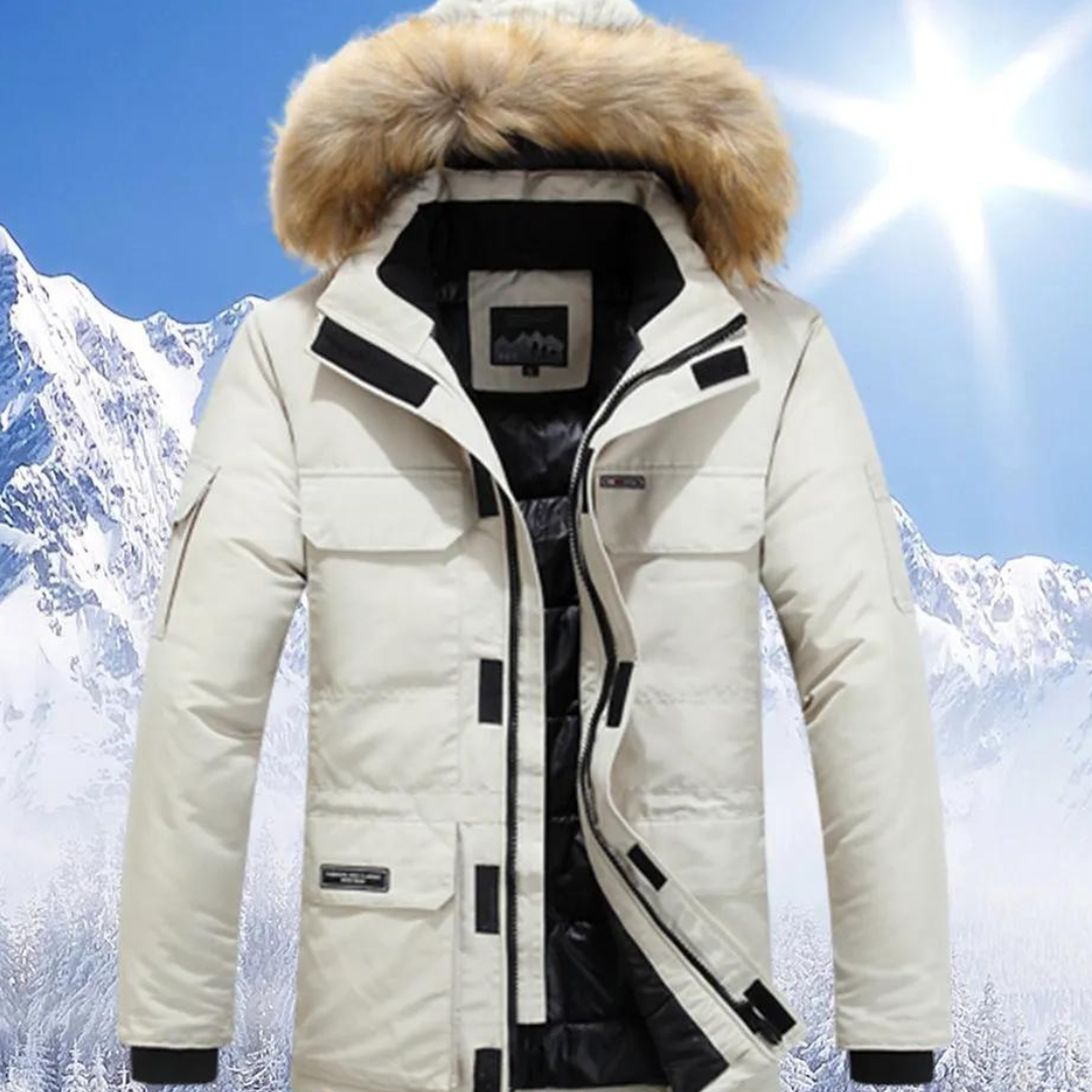 Men's Winter Parka Jacket | Warm with Hood