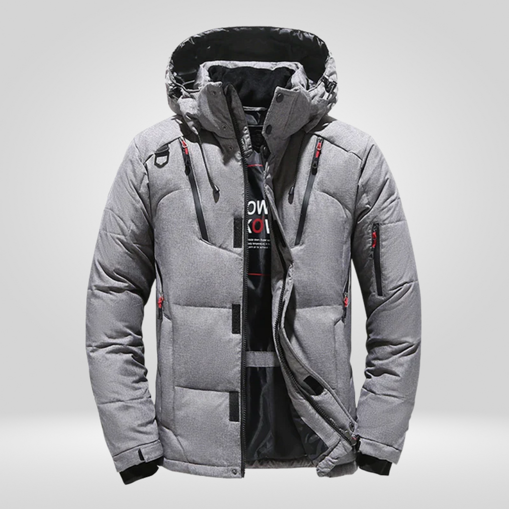 Waterproof Windproof Loose Fit Down Jacket for Men | Winter Wear