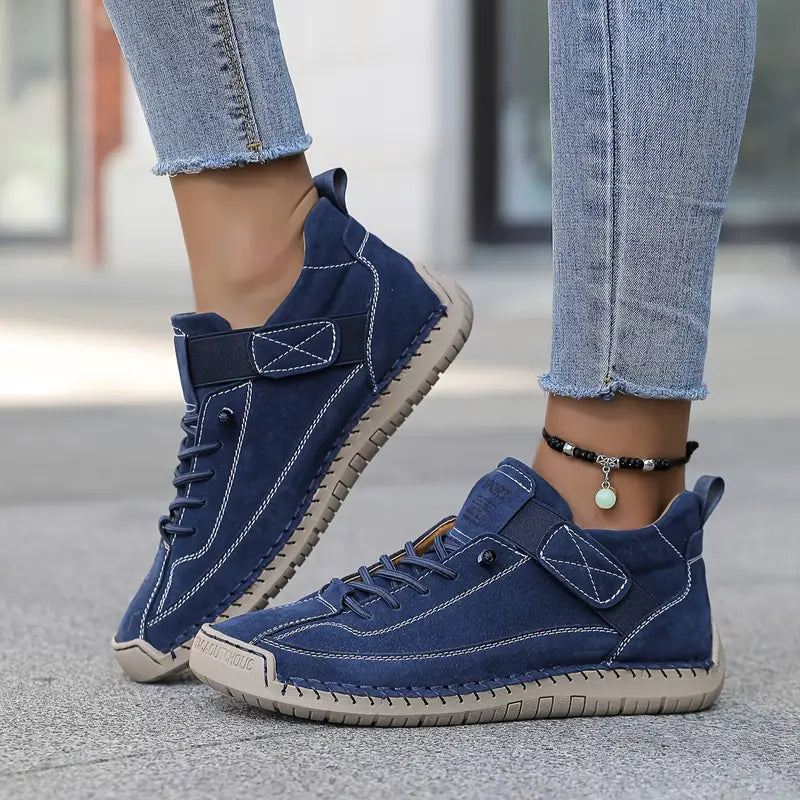 Leather Orthopedic Cushioned Sneakers for Women | Everyday Support