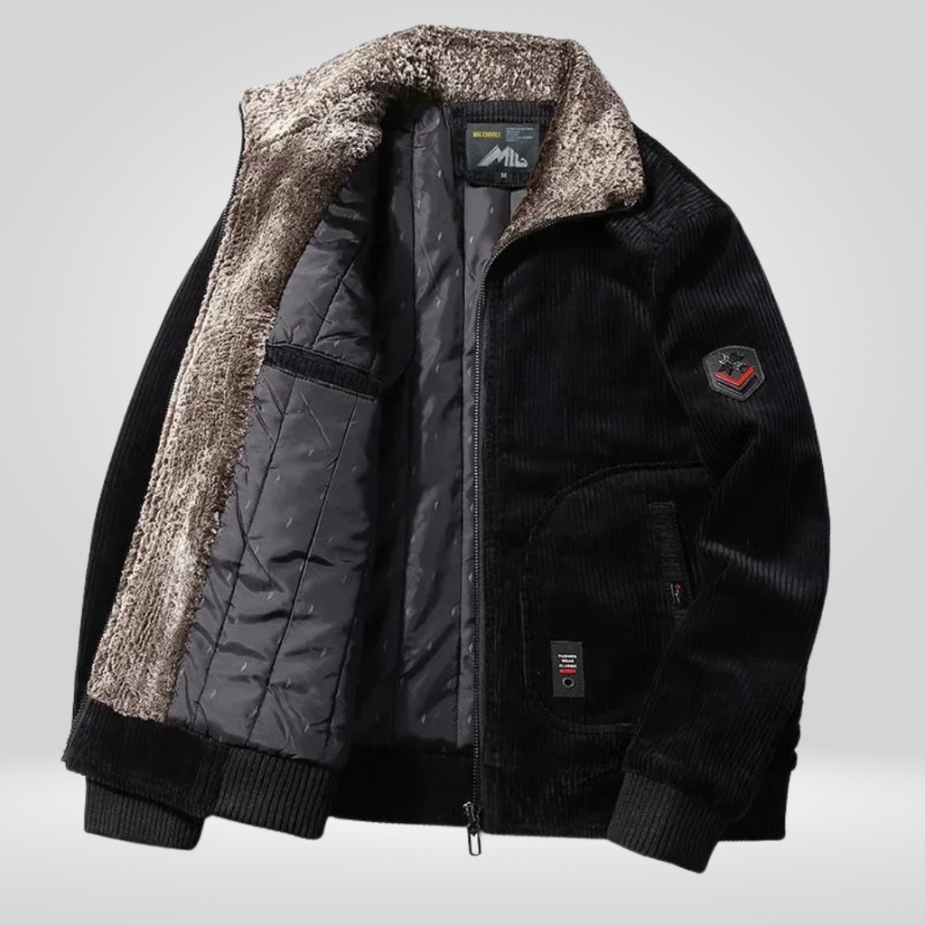 Men's Jacket | Windproof Insulated Winter Clothing in Large Sizes