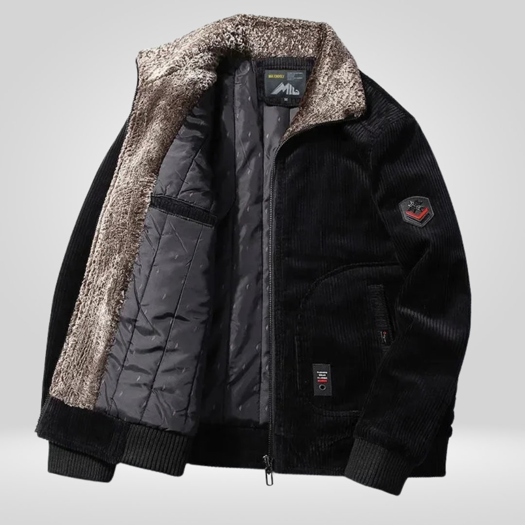 Men's Jacket | Windproof Insulated Winter Clothing in Large Sizes