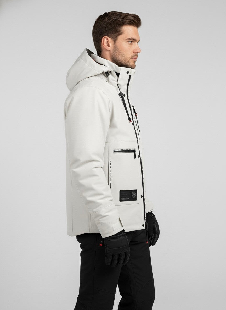 Men's Outdoor Jacket | Waterproof Zipper Closure