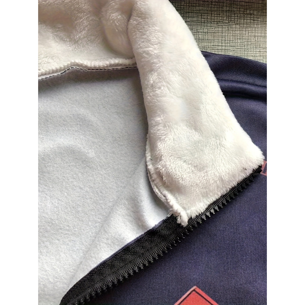 Men's Zip Sweater | Warm with Long Sleeves