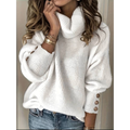 Warm Women's Turtleneck | Elegant Long-Sleeve Sweater