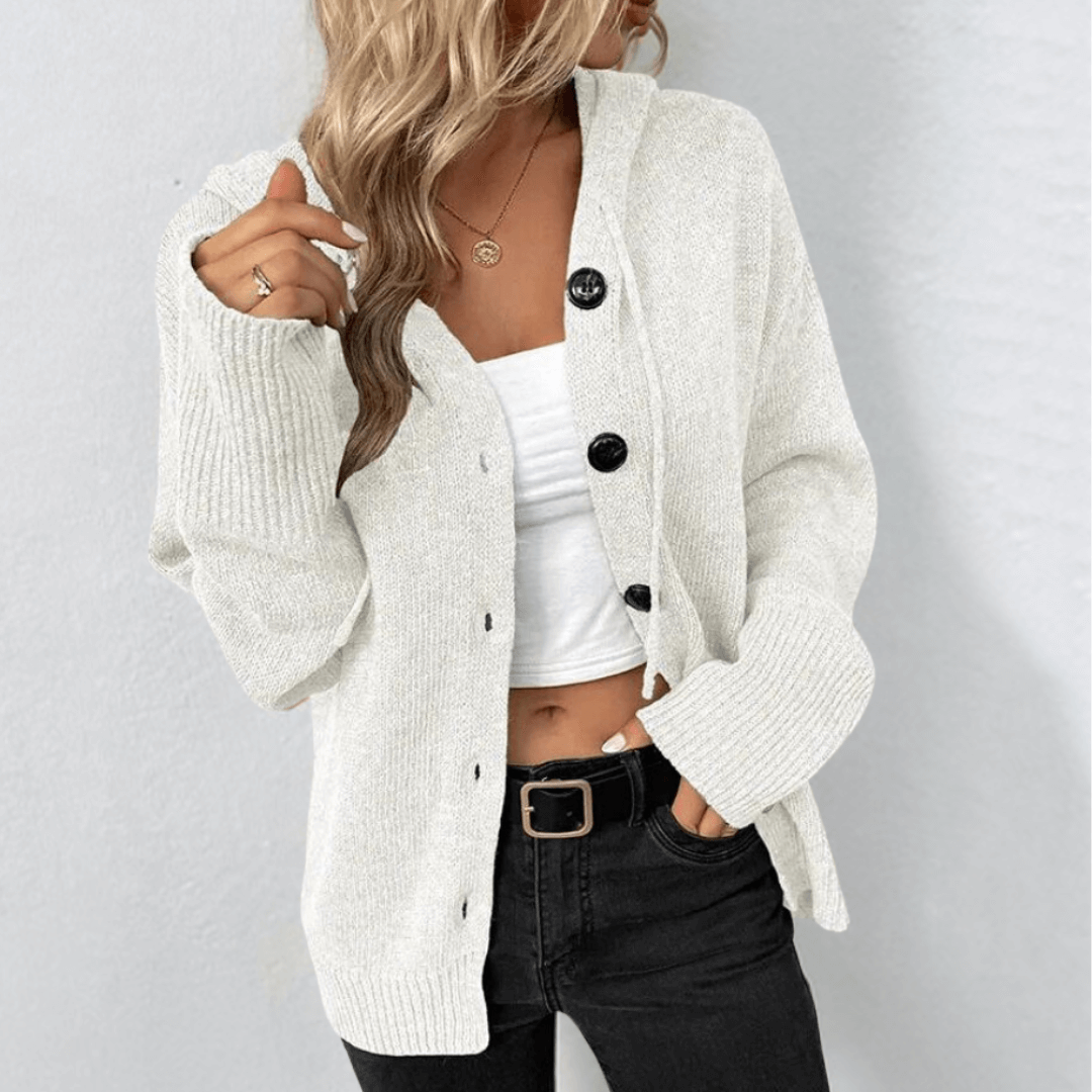 Women's Cardigan | Button Closure