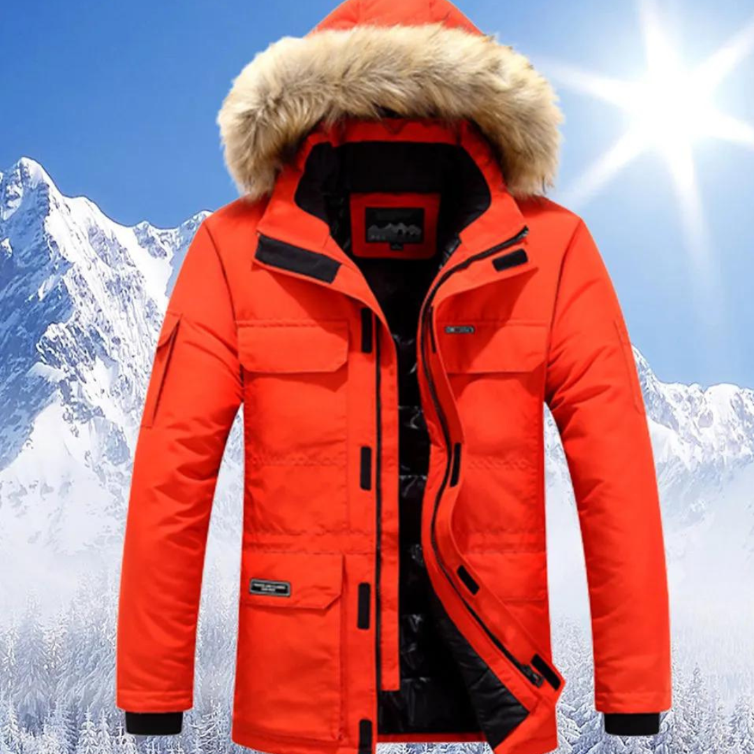 Men's Winter Parka Jacket | Warm with Hood