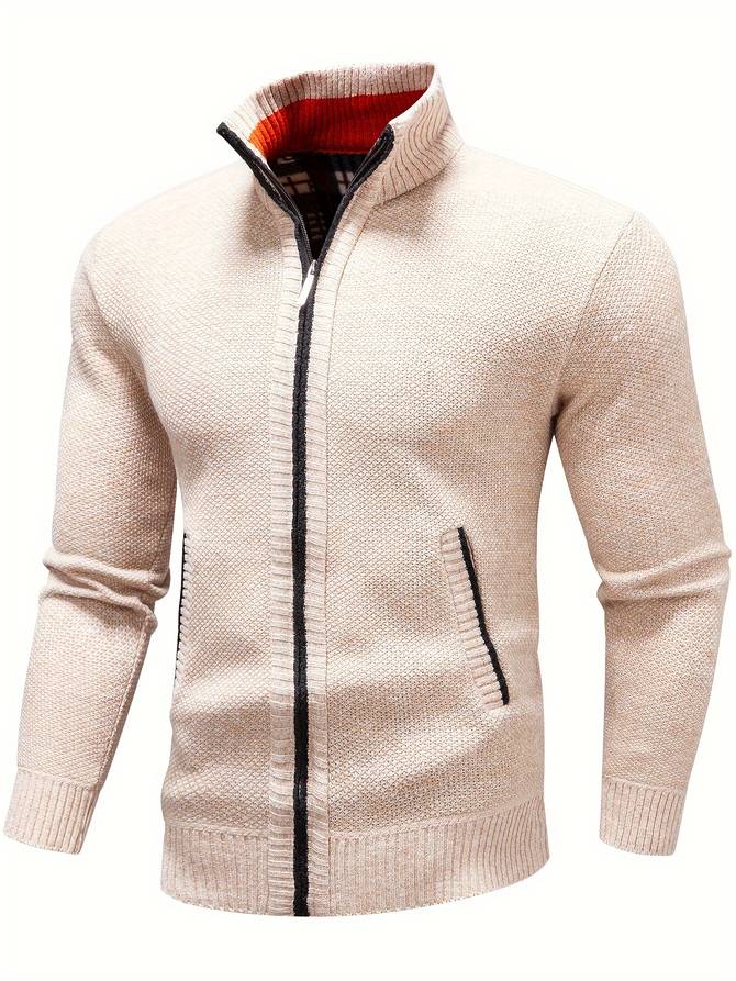 Men's Jacket | Lined Construction with Collar