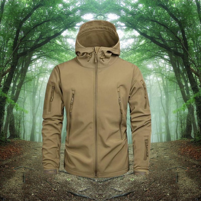 Insulated Waterproof Breathable Outdoor Jacket for Men | Cold Weather Layer