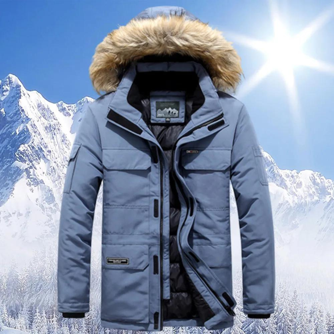 Men's Winter Parka Jacket | Warm with Hood