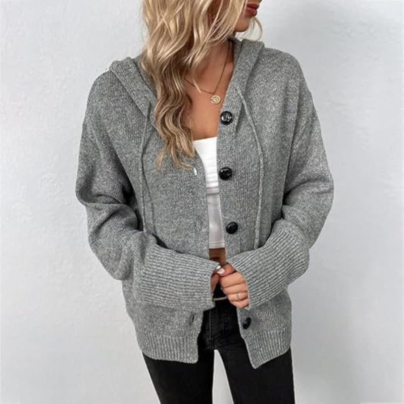 Women's Cardigan | Button Closure