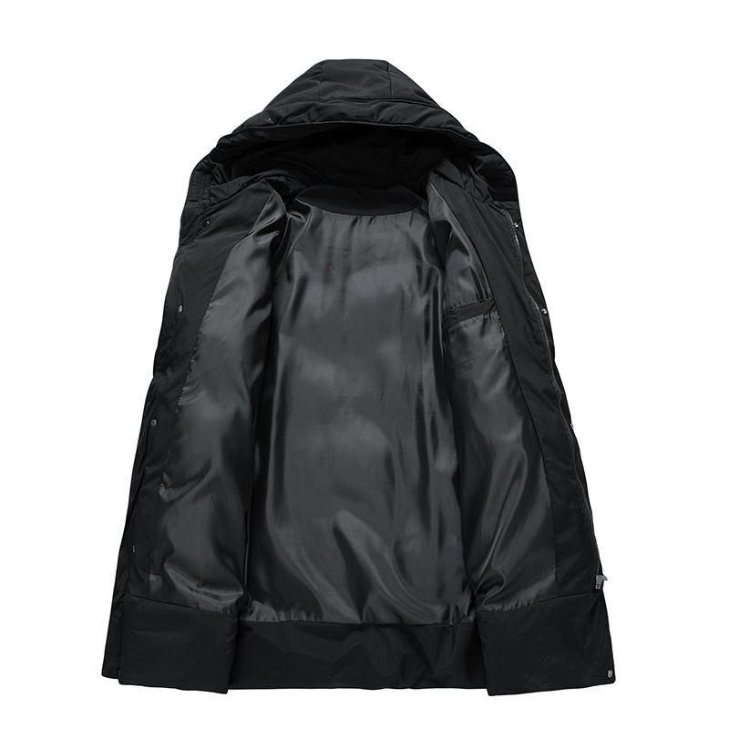 Men's Parka Jacket | Long Waterproof Quilted Insulated