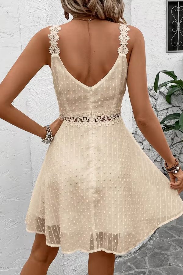 White Jacquard Strapless Fitted Midi Dress for Women | Spring Event Wear