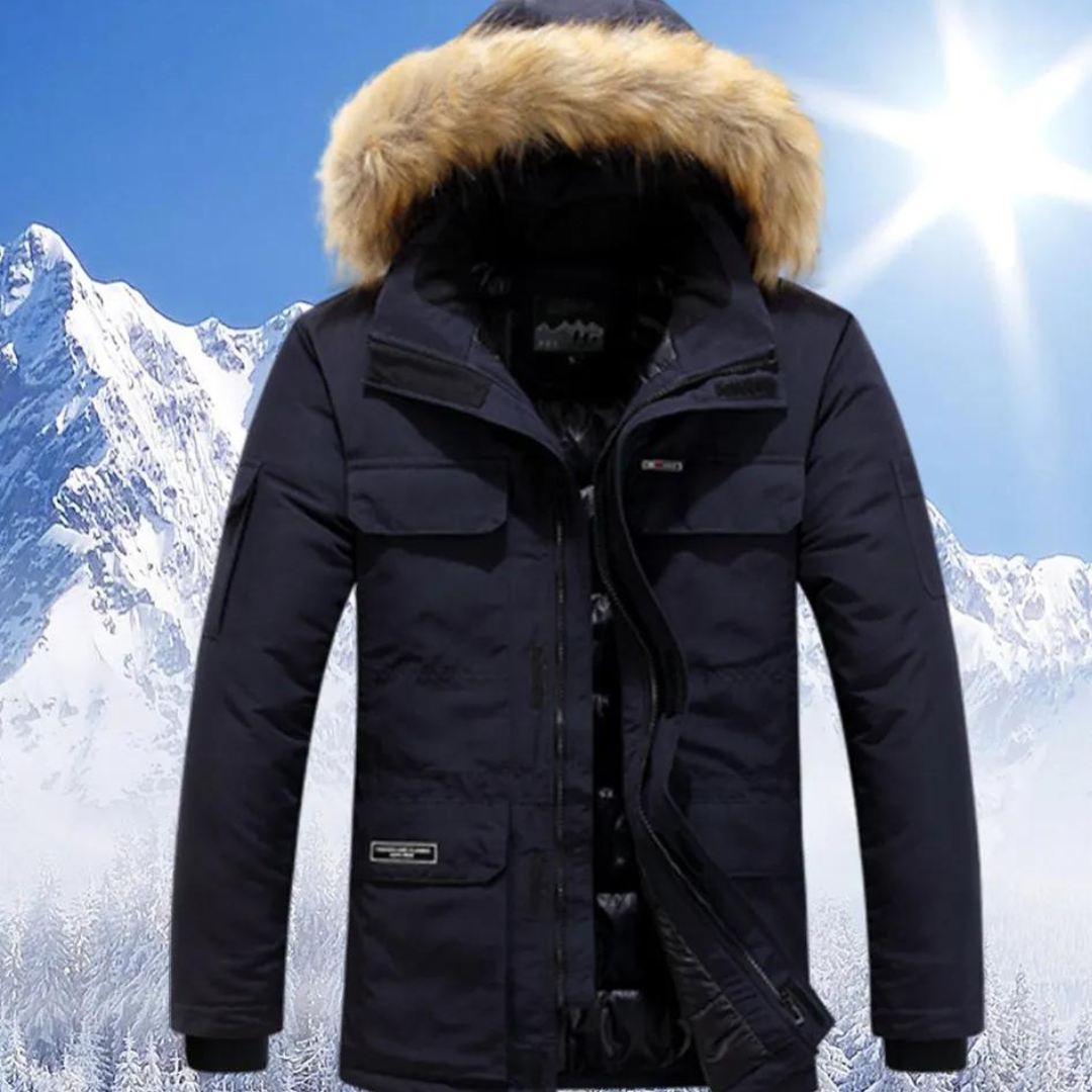 Men's Winter Parka Jacket | Warm with Hood