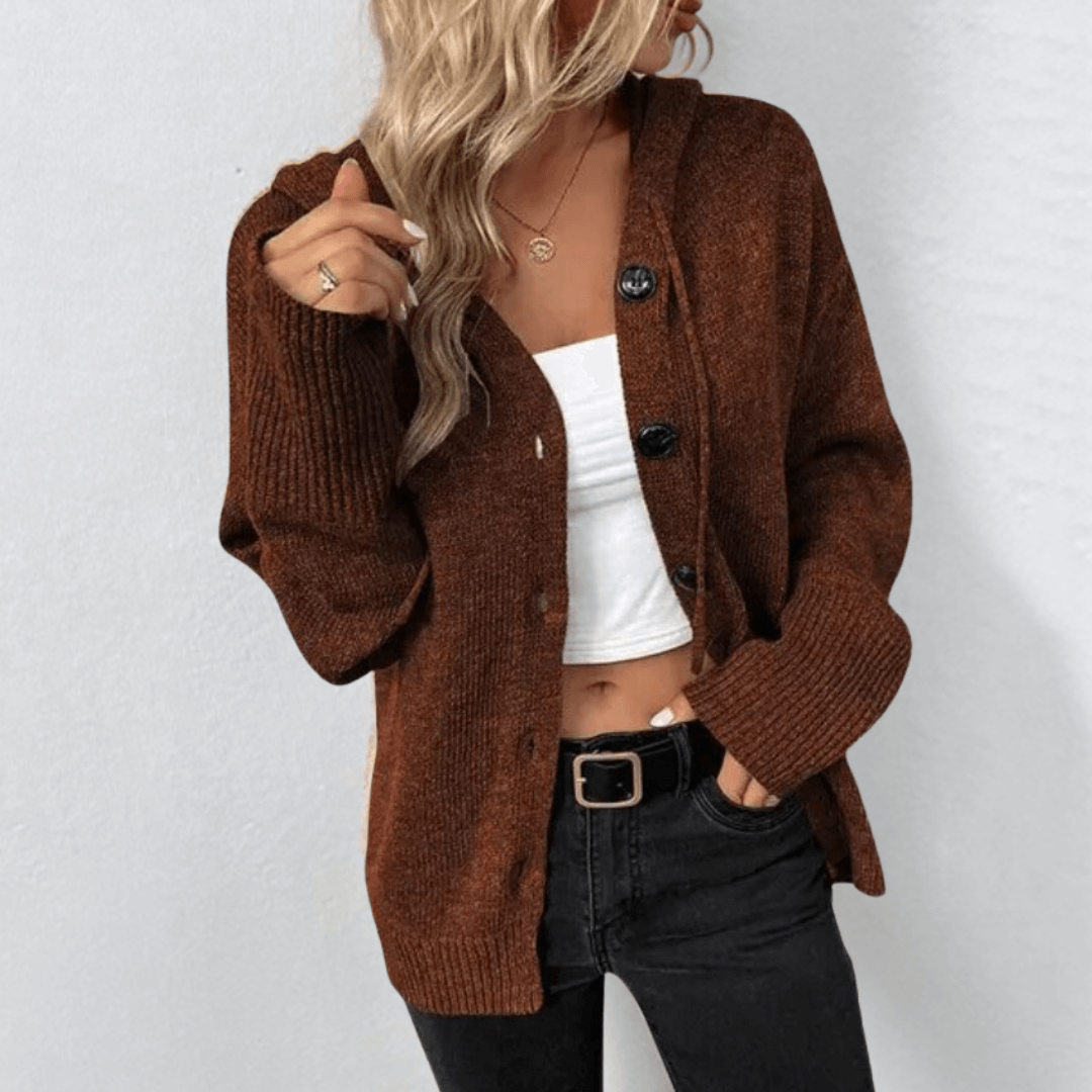 Women's Cardigan | Button Closure