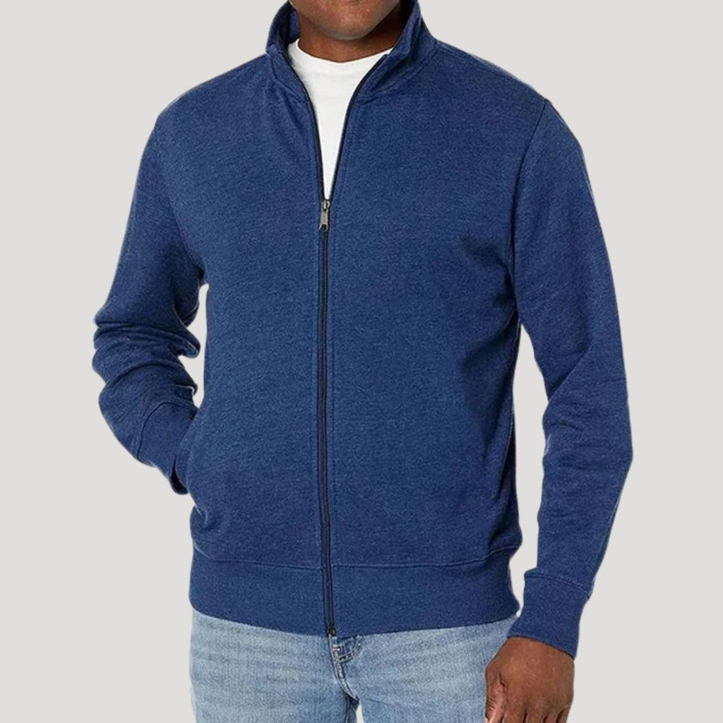 Men's Jacket | Front Zipper Closure