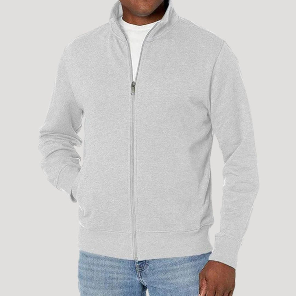 Men's Jacket | Front Zipper Closure
