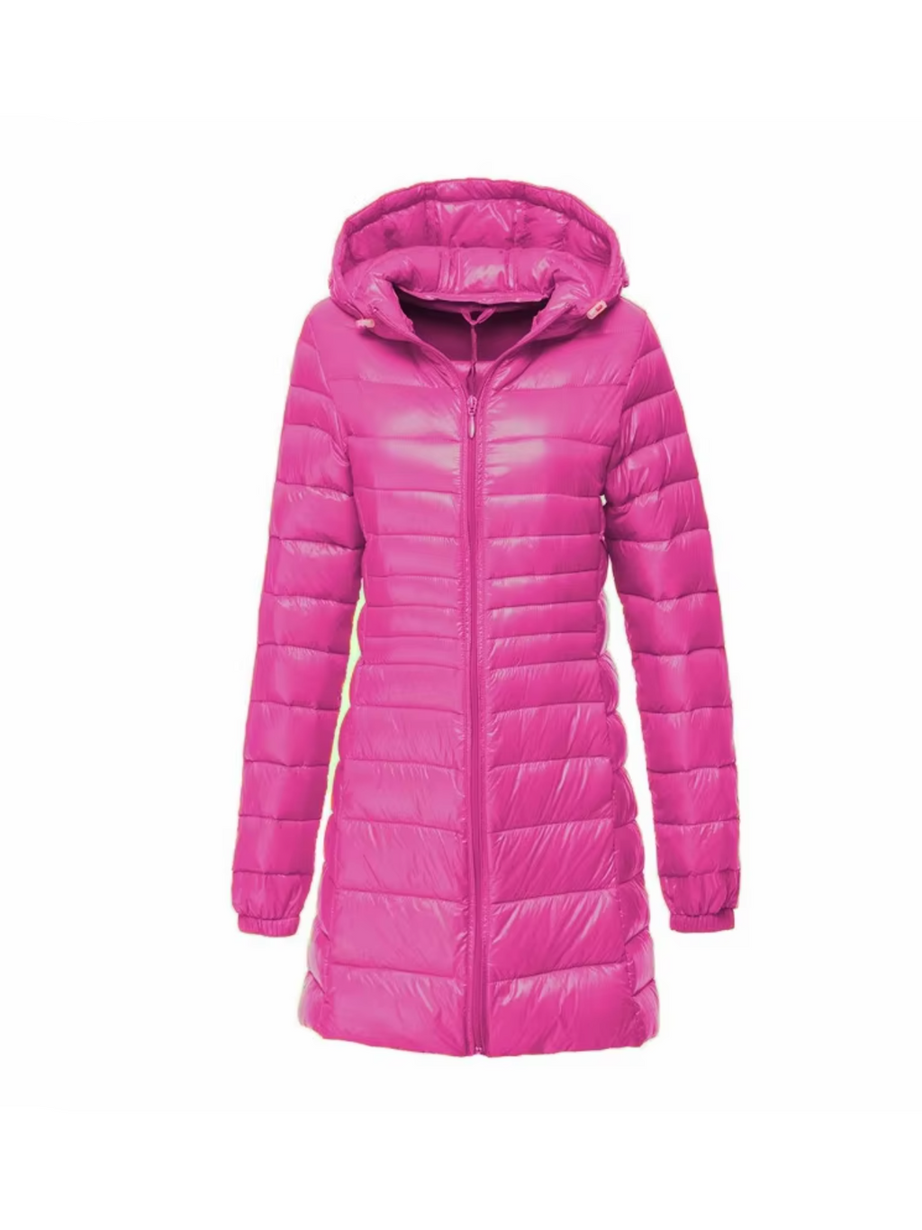 Quilted Hooded Long Coat for Women | Cold Weather Outerwear