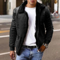 Men's Jacket | Winter Clothing with Insulated Lining and Collar