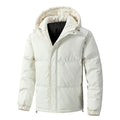 Men's Winter Jacket | Loose Fit with Hood for Everyday Use