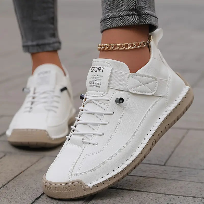 Leather Orthopedic Cushioned Sneakers for Women | Everyday Support