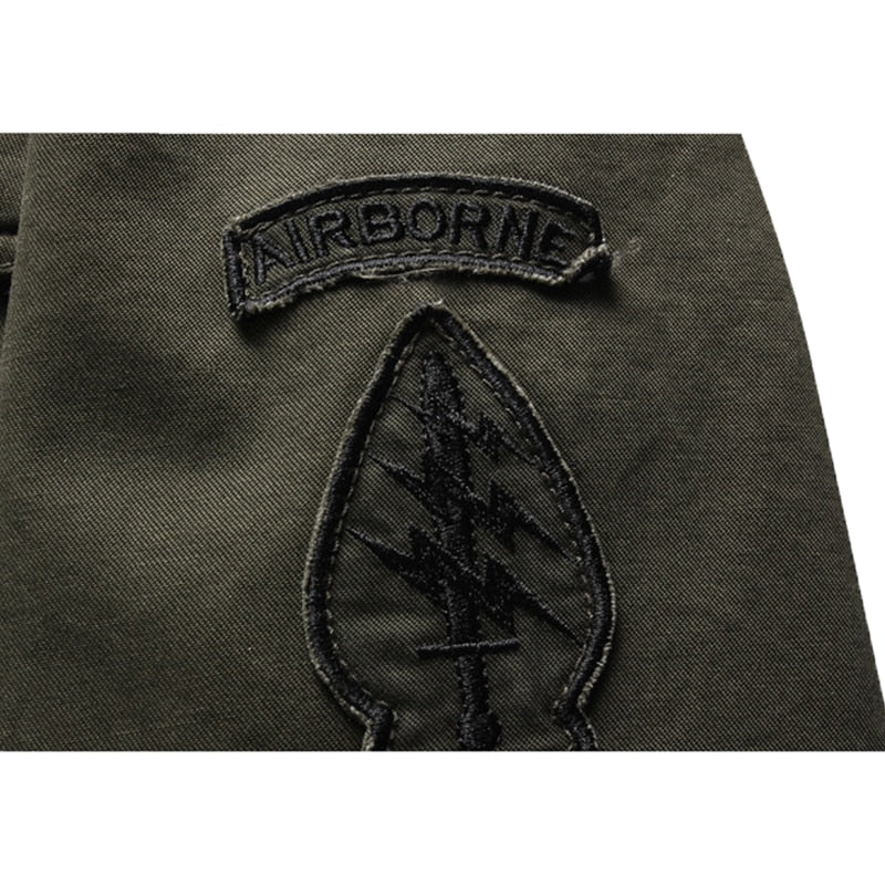 Men's Military Jacket | Modern Zip Jacket