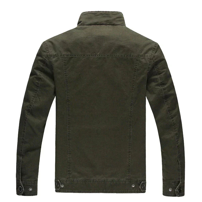 Men's Military Jacket | Modern Zip Jacket