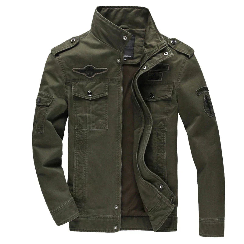 Men's Military Jacket | Modern Zip Jacket