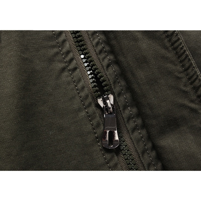 Men's Military Jacket | Modern Zip Jacket