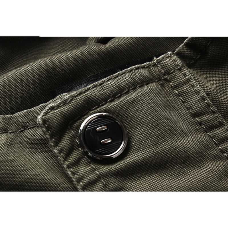 Men's Military Jacket | Modern Zip Jacket