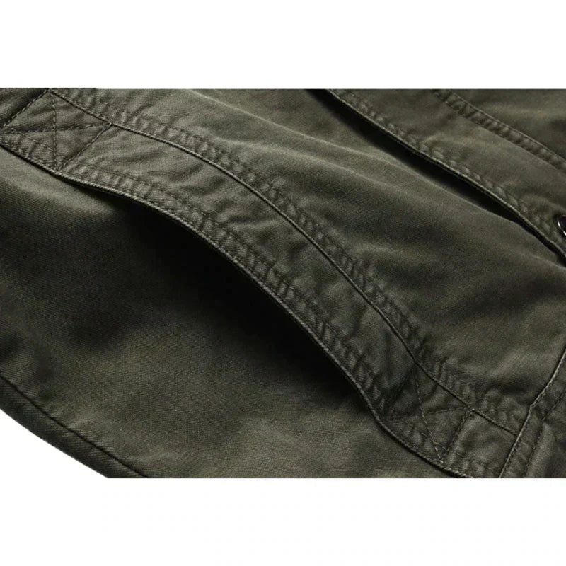 Men's Military Jacket | Modern Zip Jacket