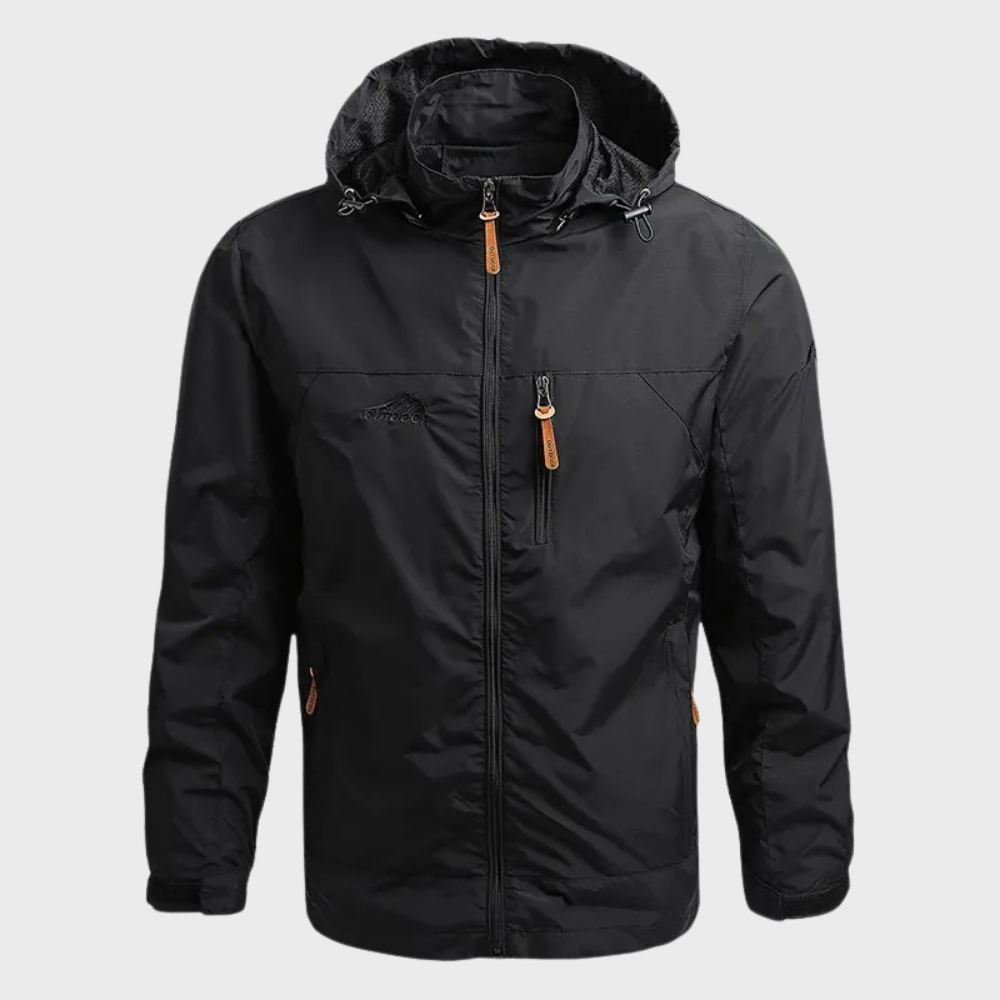 Men's Waterproof Jacket | Loose Fit with Hood