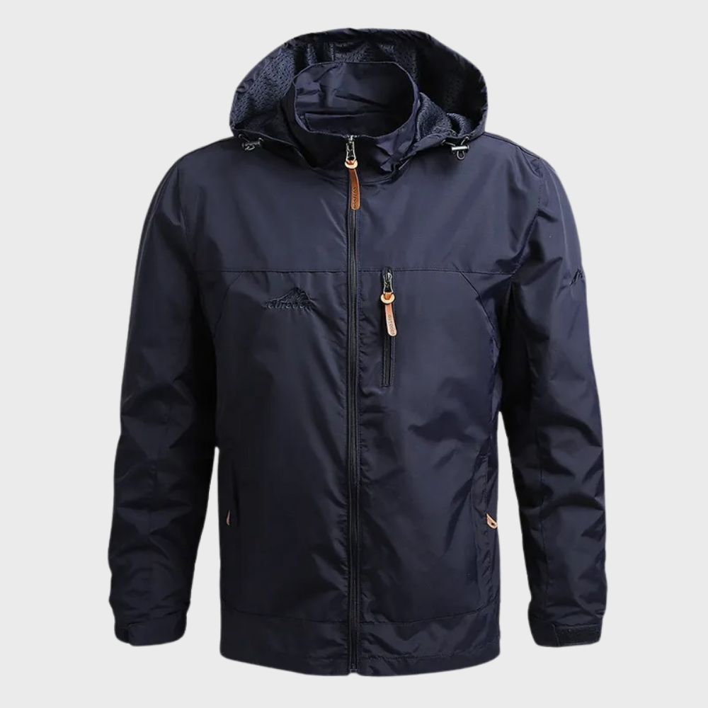 Men's Waterproof Jacket | Loose Fit with Hood