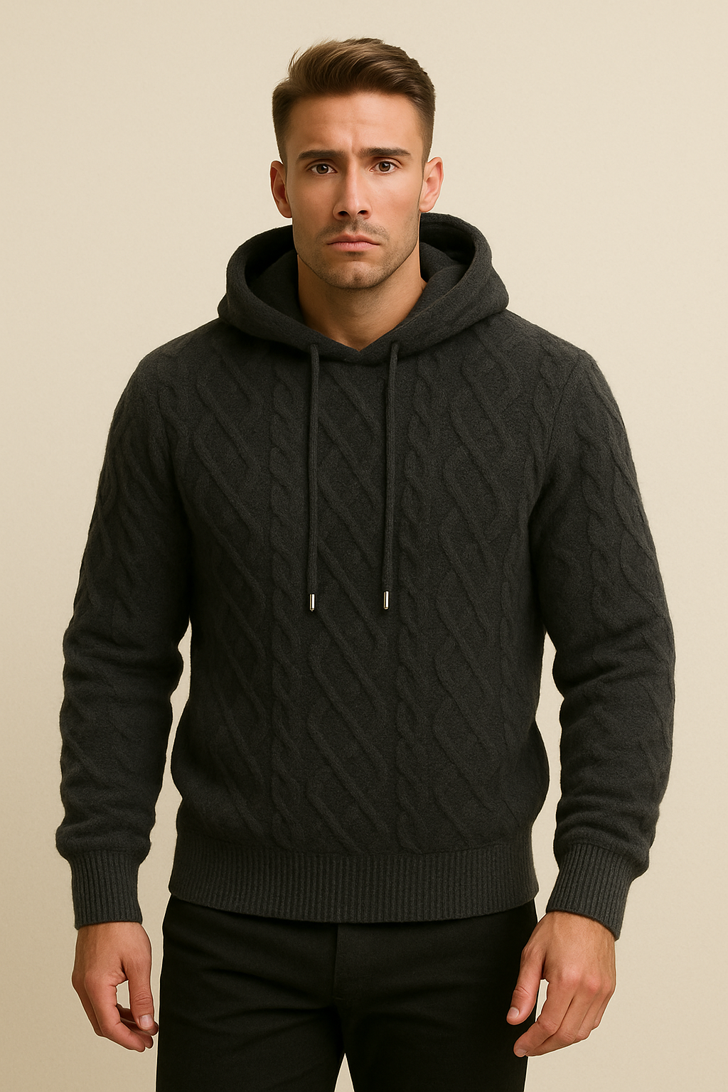 Men's Sweater | Loose Fit Long Sleeve for Everyday Use in Cool Weather