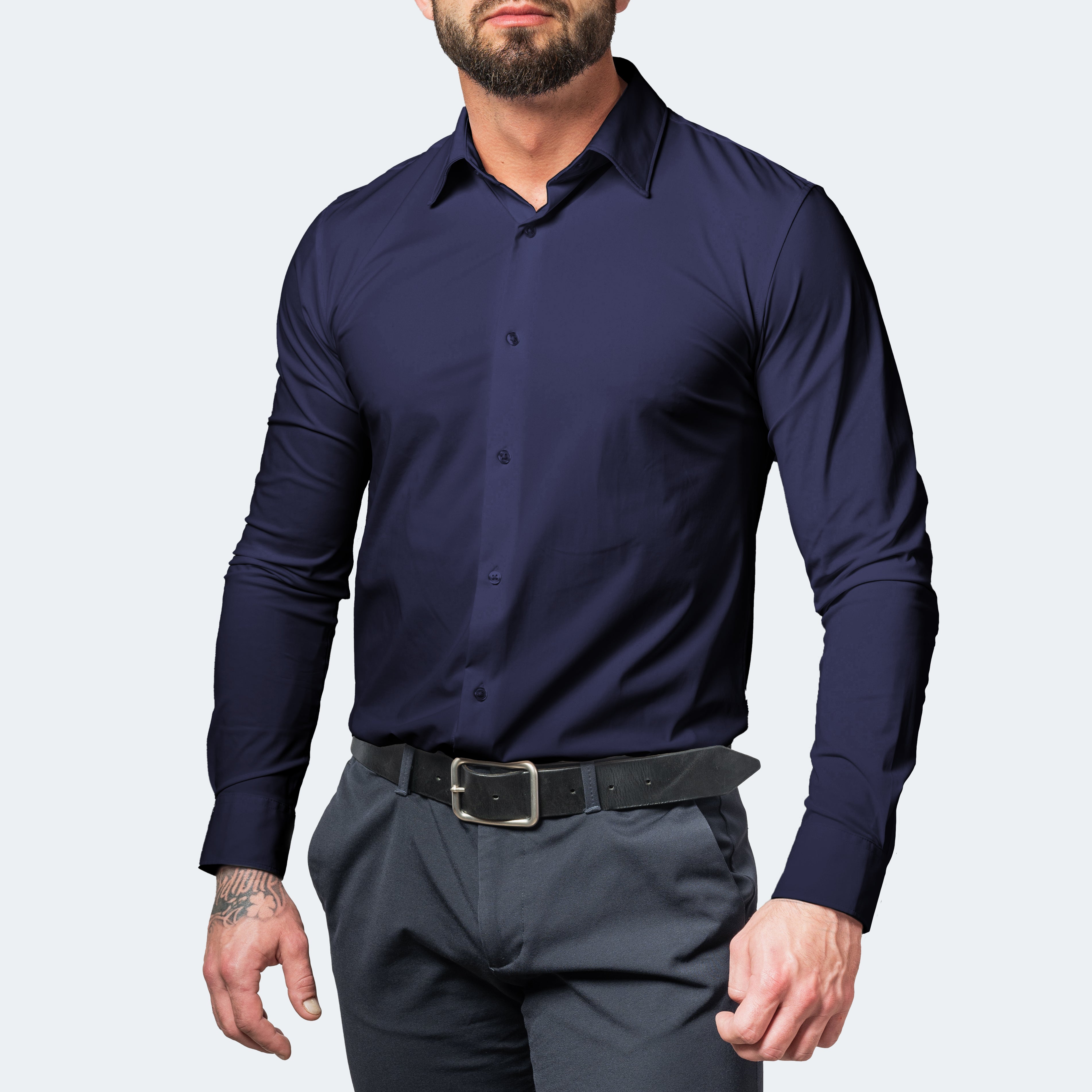 Men's Shirt | Wrinkle-Free Flexible Fit